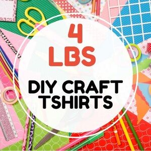 DIY Craft T-Shirts 4lbs in Box